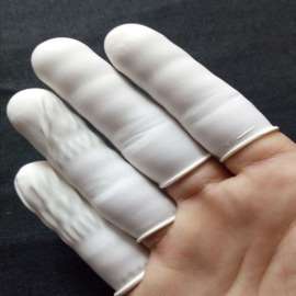 厂家直销 批发防静电净化手套、指套系列，无尘无粉手指套